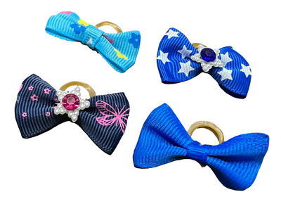 Blue Fashion Dog & Cat Bows