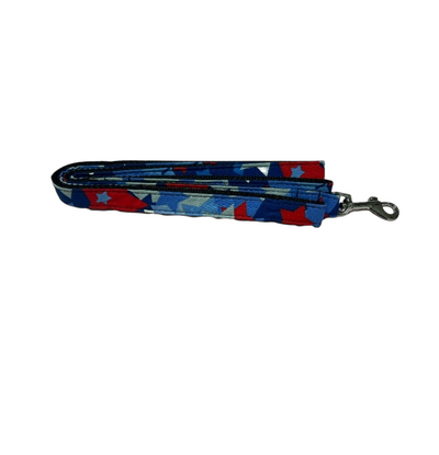 Red White & Blue Stars Leash image 0